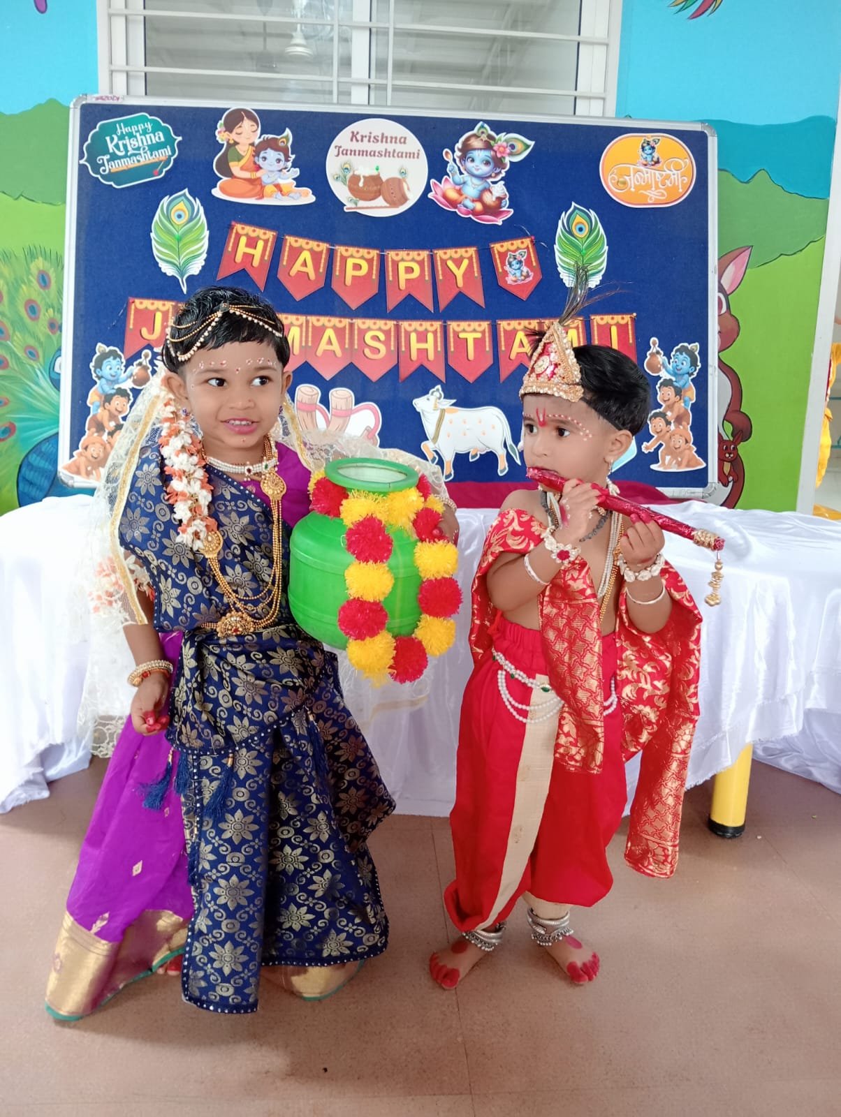 Lord Krishna Janmashtami Celebration 3 - Super Kids Pre School